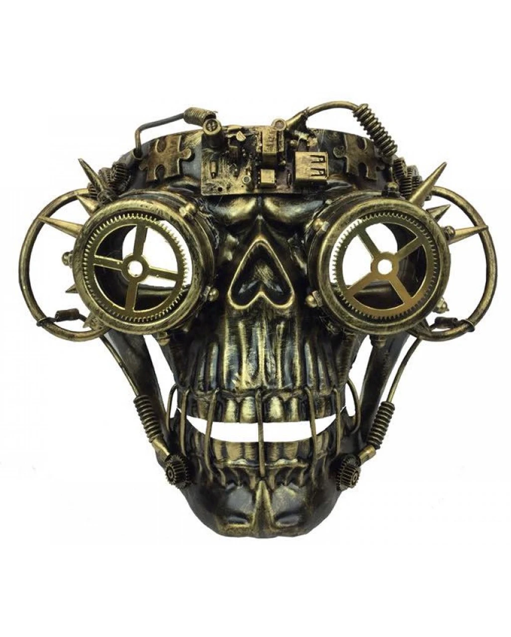 Steampunk Totenkopf Maske 3 Steampunk Totenkopf Maske