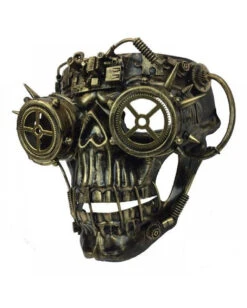 Steampunk Totenkopf Maske 7 Steampunk Totenkopf Maske -Halloween Kostüm Geschäft steampunk totenkopf maske steampunk skull mask cosplay kostuemzubehoer 50506 03