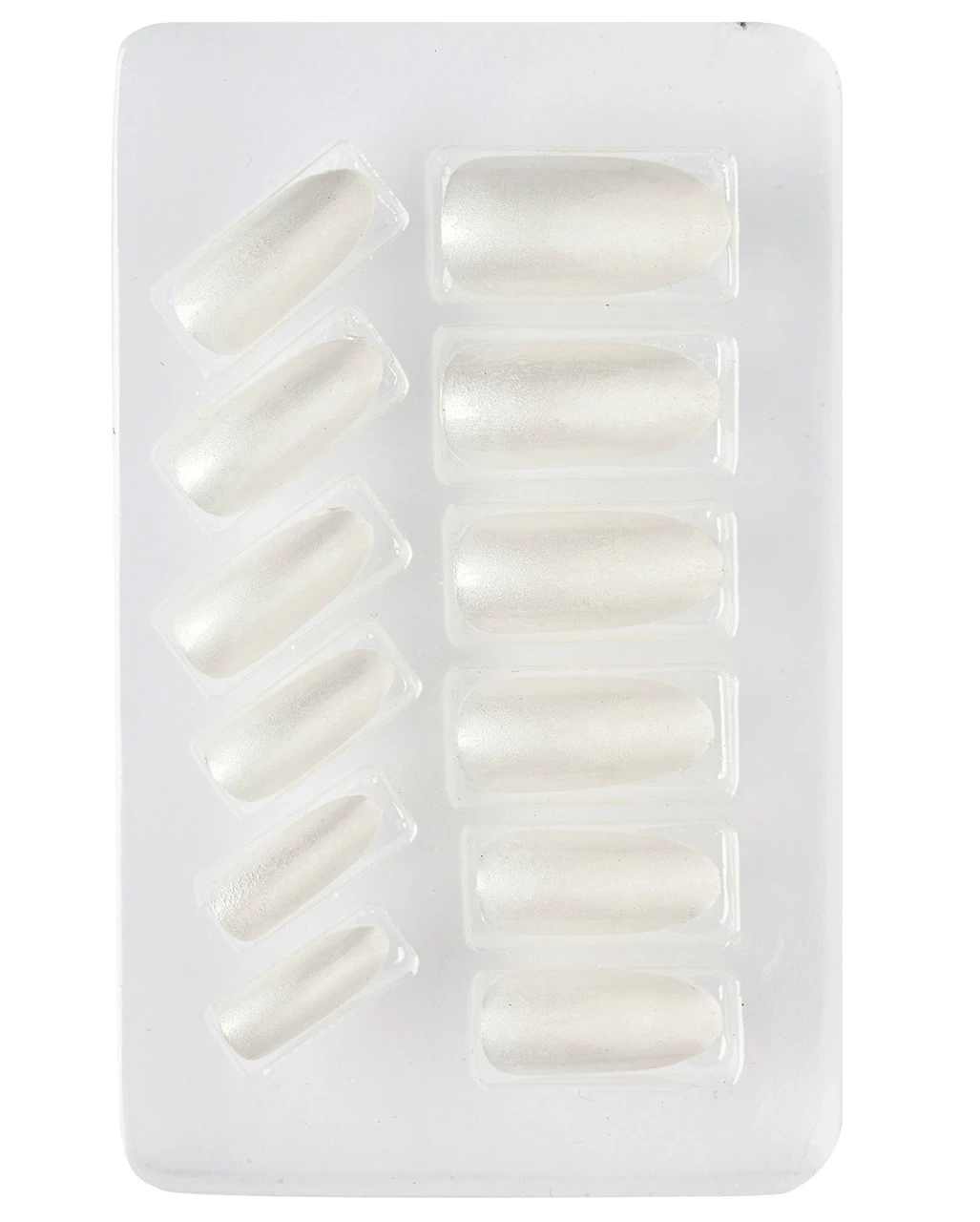 Stiletto Fingernägel Perlmutt Effekt 12 St. 4 Stiletto Fingernägel Perlmutt Effekt 12 St. – Bild 2