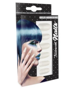 Stiletto Fingernägel Perlmutt Effekt 12 St. 7 Stiletto Fingernägel Perlmutt Effekt 12 St. -Halloween Kostüm Geschäft stileto fingernaegel perlmut effekt iriesierende fingernaegel iridescent fingernails 36695 03 2
