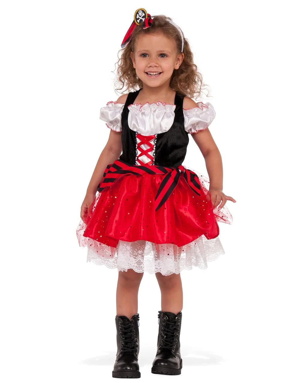 Süßes Piratin Kinderkostüm 3 Süßes Piratin Kinderkostüm