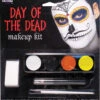 Day Of The Dead Mustache Man Make-up