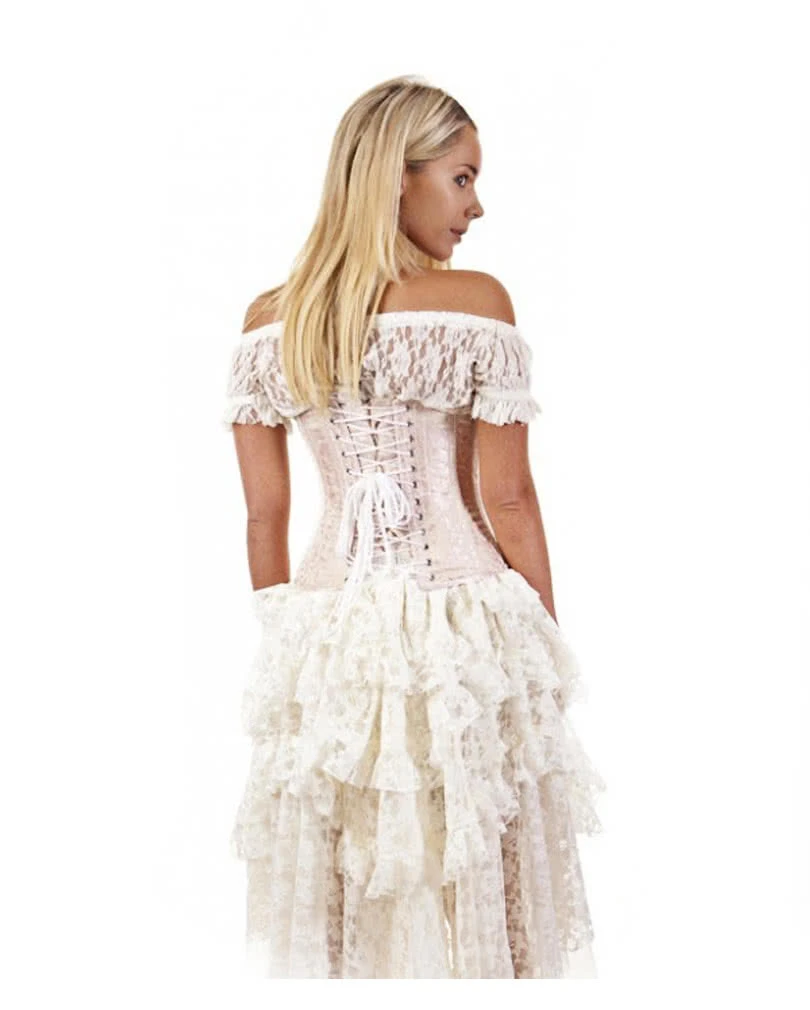 Burleska Brokat Unterbrustcorsage – Bild 2