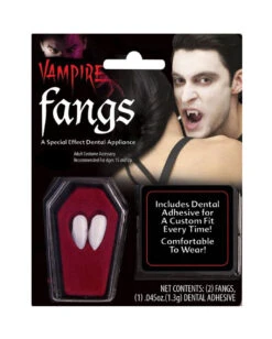 Vampir Zähne Economy -Halloween Kostüm Geschäft vampir zaehne economy guenstige vampirzaehne kaufen halloween vampir zaehne bild2 10862 03