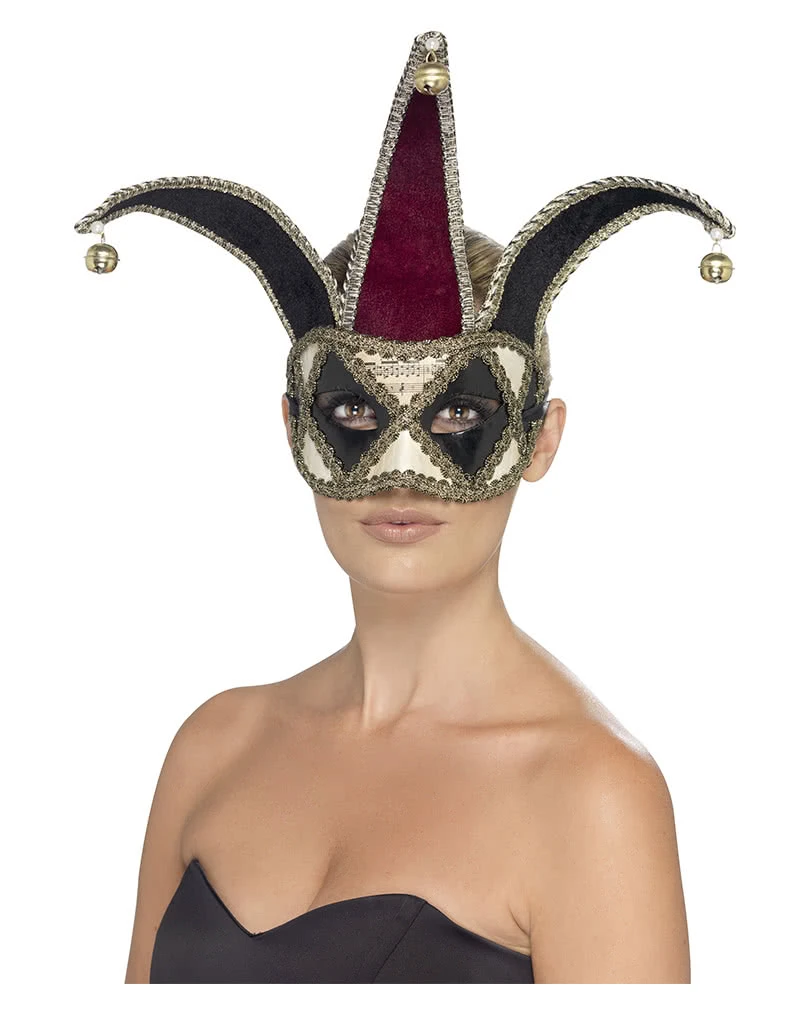 Venezianische Harlekin Augenmaske 4 Venezianische Harlekin Augenmaske – Bild 2