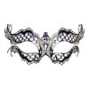 Metall-Augenmaske Mit Violetten Strasssteinen 2 Metall-Augenmaske Mit Violetten Strasssteinen -Halloween Kostüm Geschäft venezianische metall maske mit violetten strasssteinchen venetian metal mask filligrane augenmaske 25326