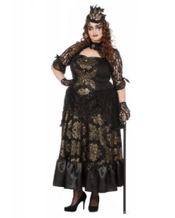 Victorian Lady Kostüm -Halloween Kostüm Geschäft viktorianisches lady kostuem victorian lady costume steampunk kostuem 38675 04