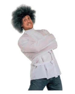 Weiße Zwangsjacke Kostüm