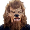 Wolfman Maske Mit Kunstfell 1 Wolfman Maske Mit Kunstfell -Halloween Kostüm Geschäft wolfman maske werwolf maske halloween maske horror maske 21278