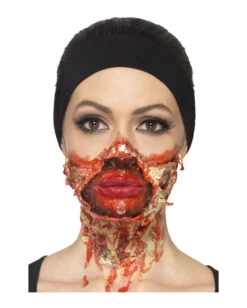 Zombie Flüssig Latex / 4-farbiges Set -Halloween Kostüm Geschäft zombie fluessig latex 4 farbig liquid latex make up kit 4 colors zombie make up 36638 01g