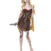 Zombie Gladiator Damen Kostüm 2 Zombie Gladiator Damen Kostüm -Halloween Kostüm Geschäft zombie gladiator damen kostuem roemische zombie verkleidung halloween zombie walk costume 21045