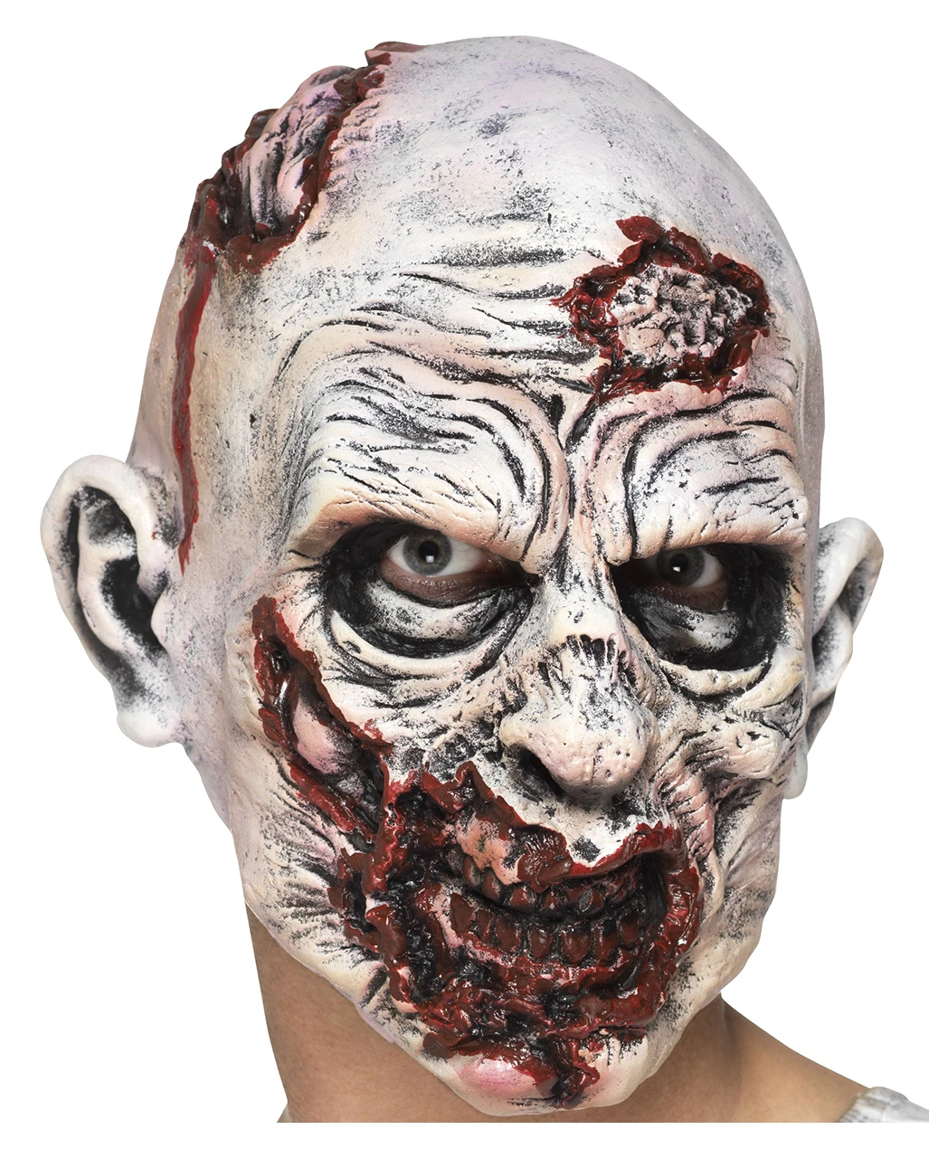 Zombie Maske Schaumlatex 3 Zombie Maske Schaumlatex